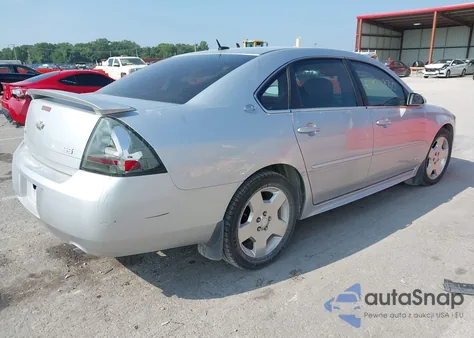 2009 Chevrolet Impala Ss из США, поврежденный, VIN 2G1WD57C191165254
